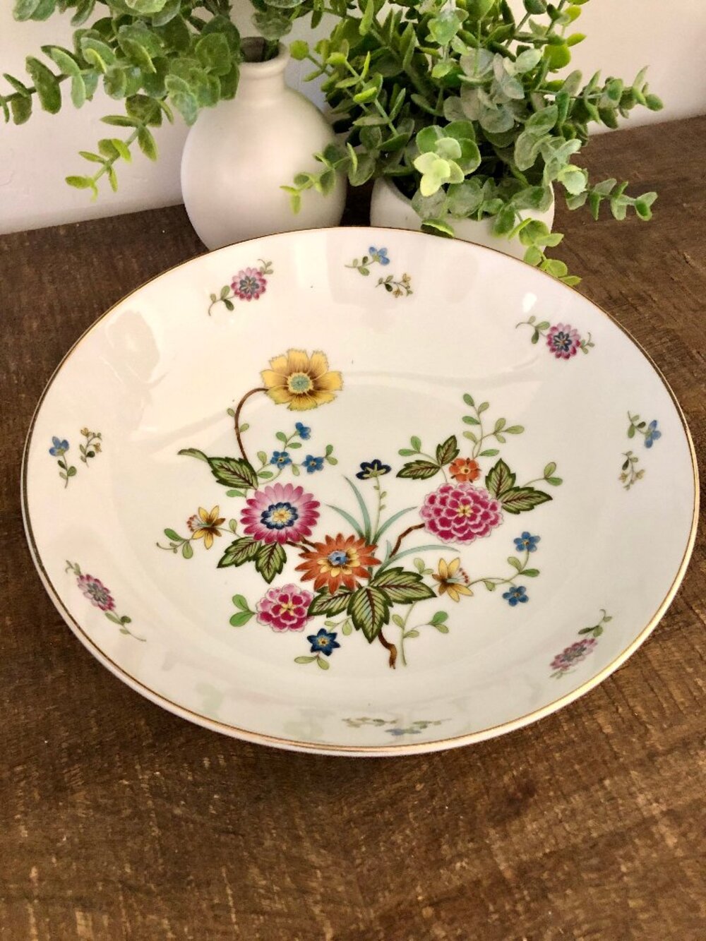 Berkeley House Japan Fine China, 9.5 inch Serving Bowl, Pattern Eastwind 5455
